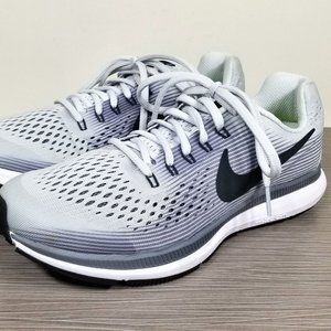 Nike Air Zoom Pegasus, Grey Flynit, Big Kid